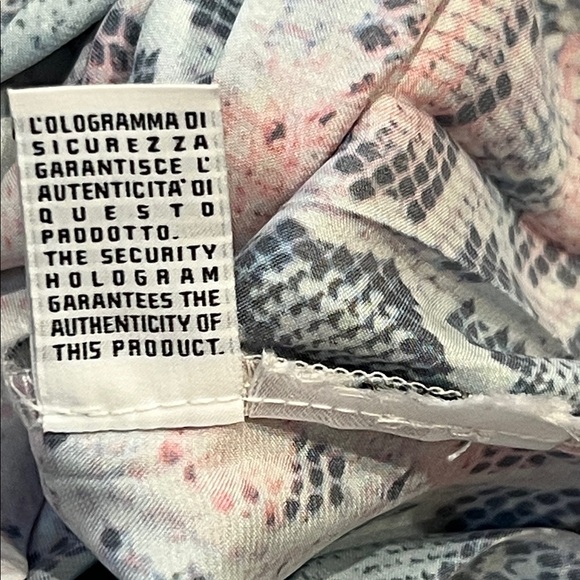 Roberto Cavalli Sport Sporty Dress Snakeskin Skirt Glittery Top - Picture 12 of 16